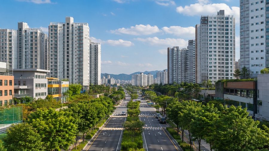 중계·은행사거리 지역 전경