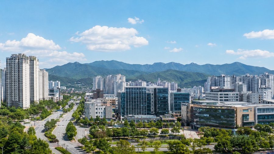 평촌 지역 전경