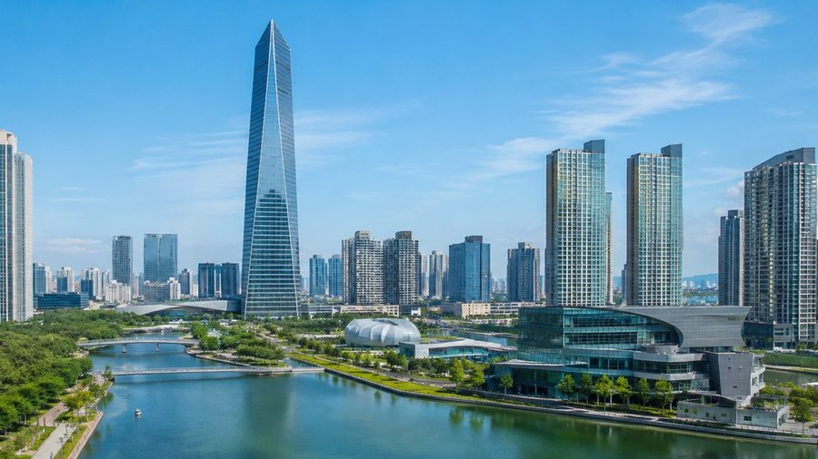 송도 지역 전경